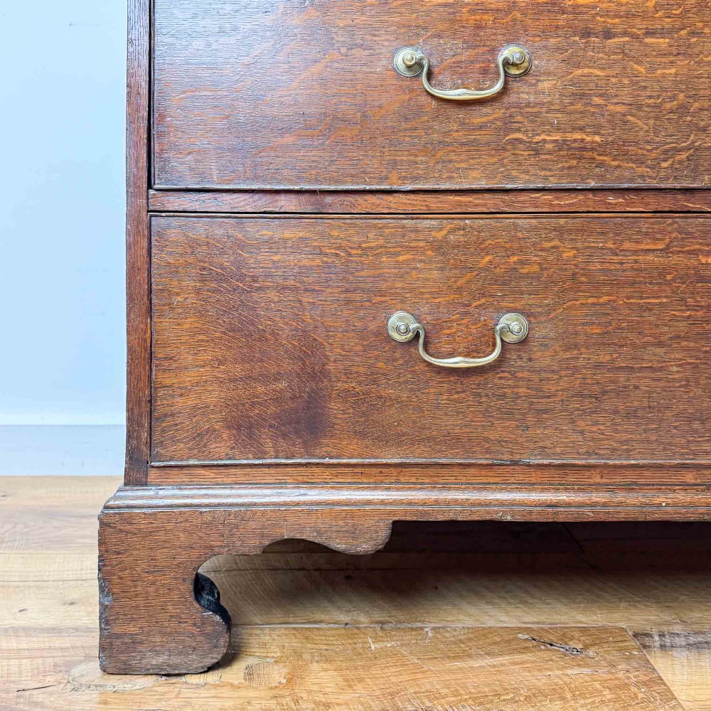 Georgian Oak Chest of Drawers View IV