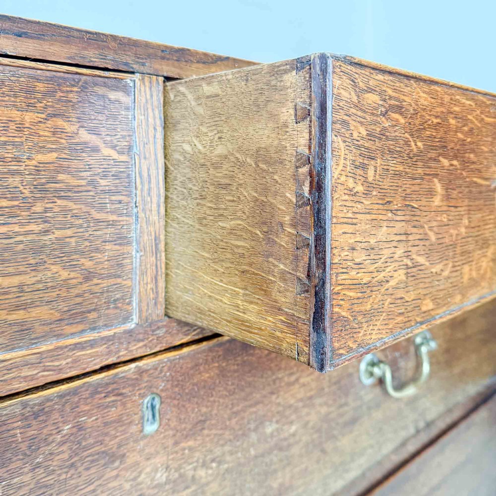 Georgian Oak Chest of Drawers View XII