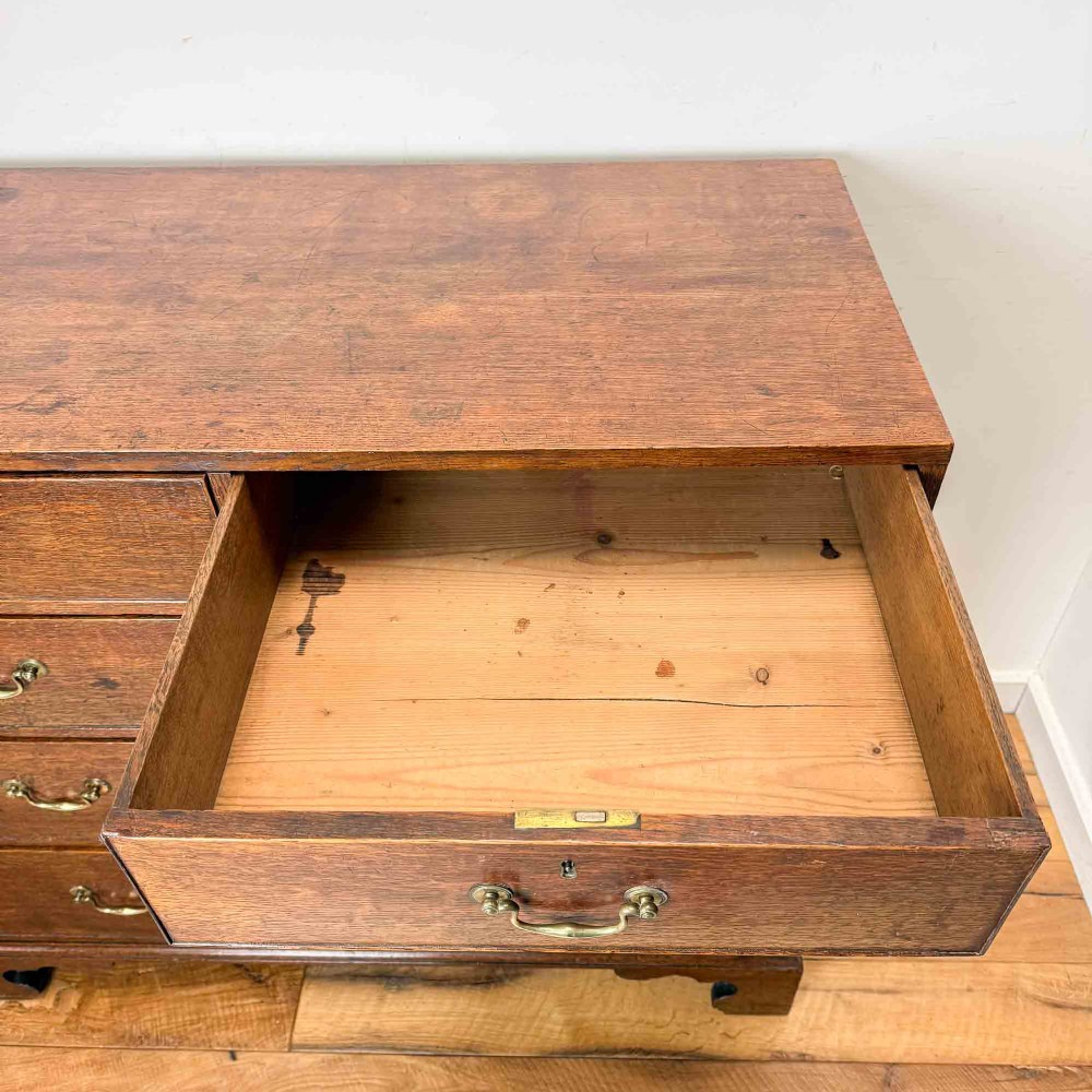 Georgian Oak Chest of Drawers View XIII