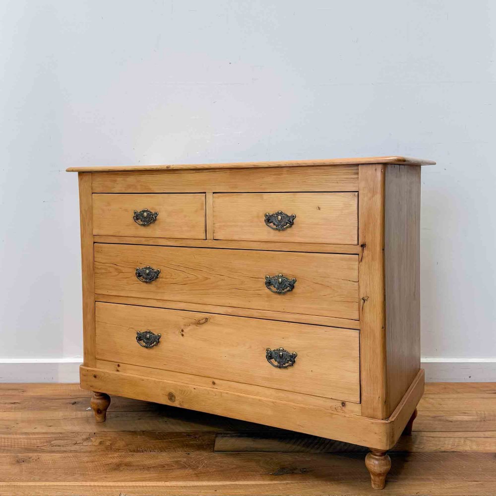 Antique Pine Chest of Drawers View V