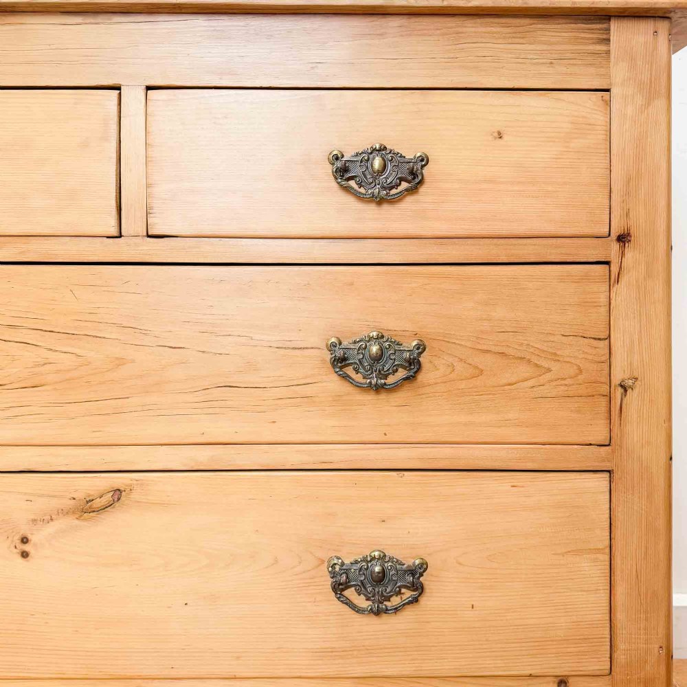 Antique Pine Chest of Drawers View VII