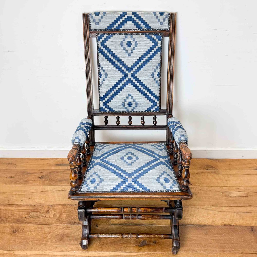 Vintage American Style Rocking Chair View II