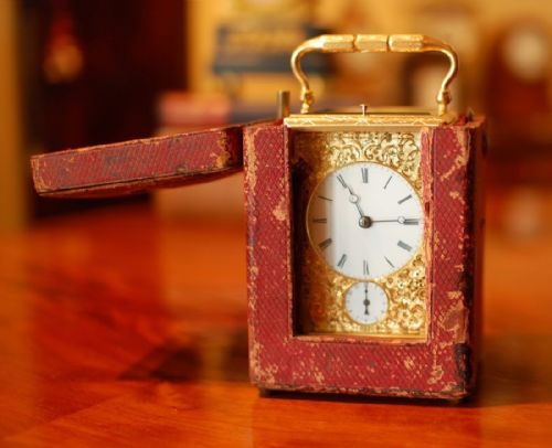 DROCOURT NO 8019 CARRIAGE CLOCK - ADDITIONAL PHOTO 2