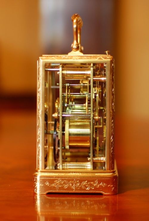 DROCOURT NO 8019 CARRIAGE CLOCK - ADDITIONAL PHOTO 5
