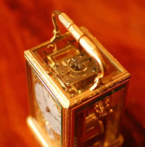 DROCOURT NO 8019 CARRIAGE CLOCK - ADDITIONAL PHOTO 6