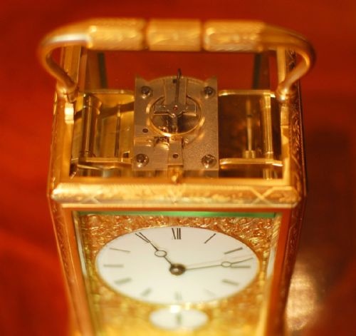 DROCOURT NO 8019 CARRIAGE CLOCK - ADDITIONAL PHOTO 7