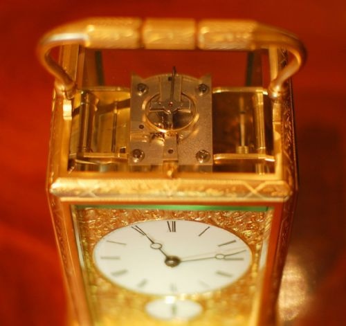 DROCOURT NO 8019 CARRIAGE CLOCK - ADDITIONAL PHOTO 11