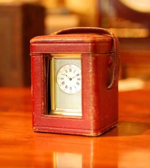 MINIATURE TIMEPIECE CARRIAGE CLOCK - ADDITIONAL PHOTO 2