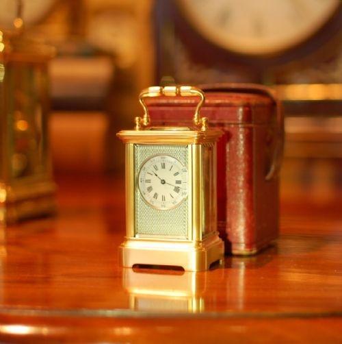 MINIATURE TIMEPIECE CARRIAGE CLOCK - ADDITIONAL PHOTO 8