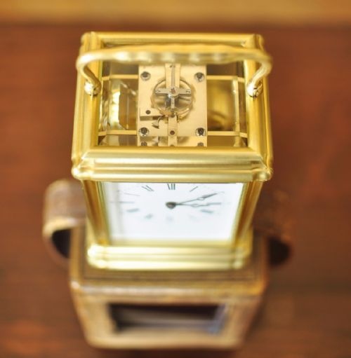 LEROY FILS LONDON CARRIAGE CLOCK - ADDITIONAL PHOTO 1