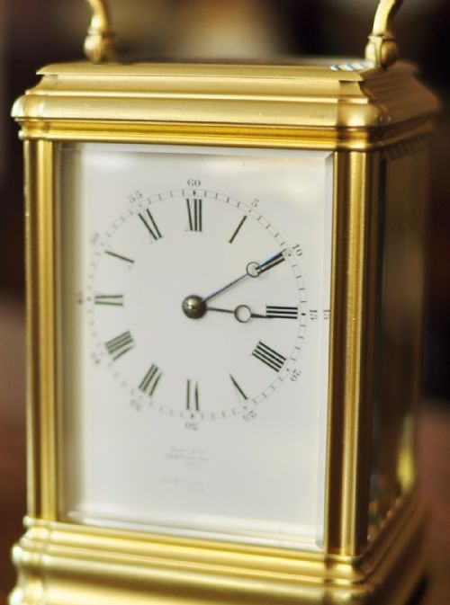 LEROY FILS LONDON CARRIAGE CLOCK - ADDITIONAL PHOTO 3
