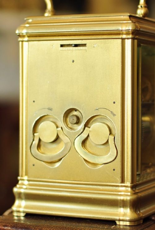LEROY FILS LONDON CARRIAGE CLOCK - ADDITIONAL PHOTO 5