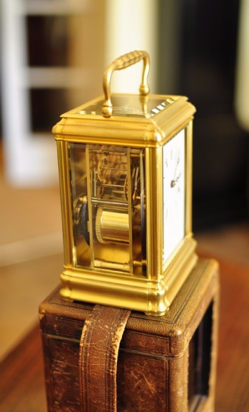 LEROY FILS LONDON CARRIAGE CLOCK - ADDITIONAL PHOTO 8