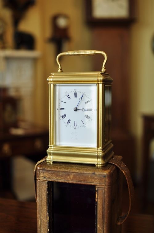 LEROY FILS LONDON CARRIAGE CLOCK - ADDITIONAL PHOTO 10