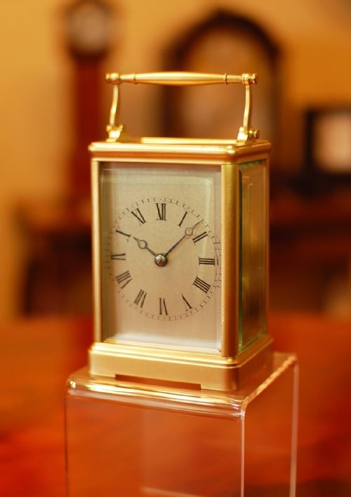 DIXON ET FILS A PARIS RAINGO CARRIAGE CLOCK - ADDITIONAL PHOTO 4