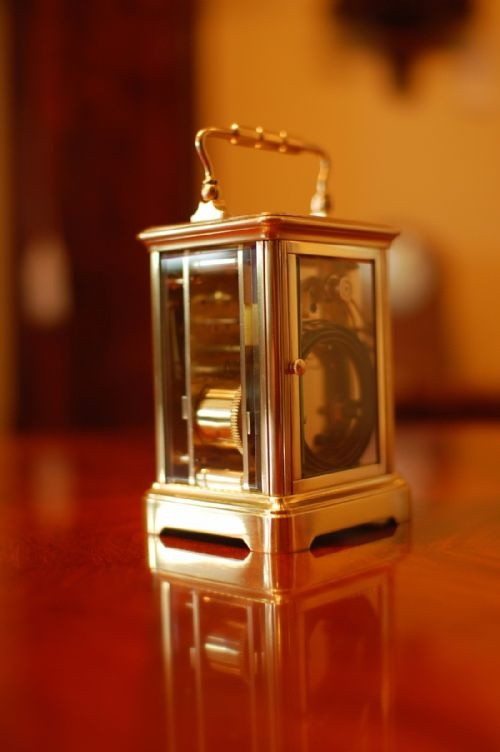 STRIKING CARRIAGE CLOCK - ADDITIONAL PHOTO 2