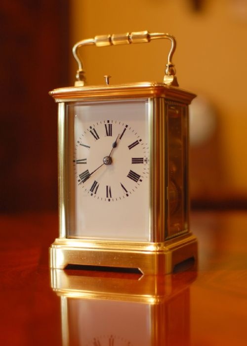 STRIKING CARRIAGE CLOCK - ADDITIONAL PHOTO 3