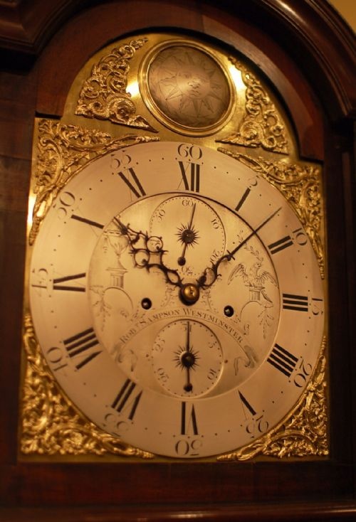 ROBERT SAMPSON WESTMINSTER LONDON GRANDFATHER CLOCK - ADDITIONAL PHOTO 1