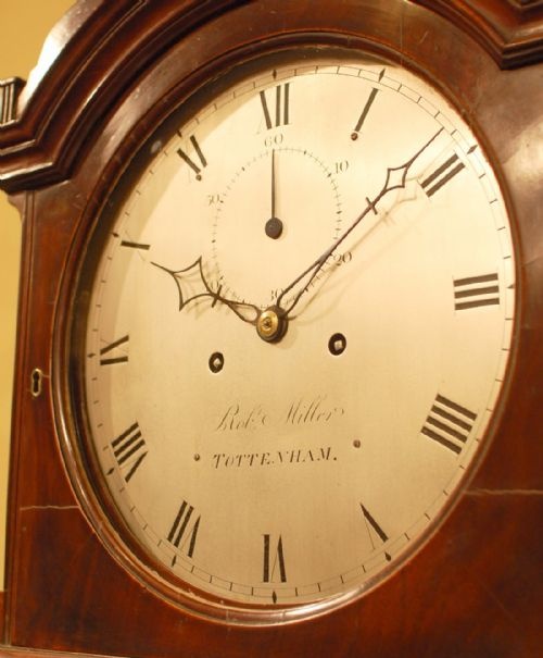 ROBERT MILLER OF TOTTENHAM 1810 GRANDFATHER CLOCK - ADDITIONAL PHOTO 3