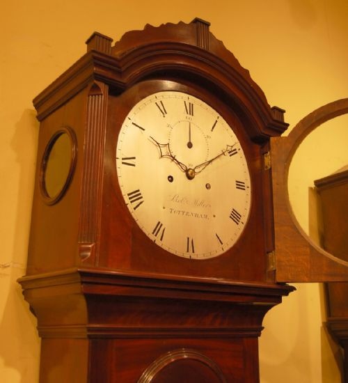 ROBERT MILLER OF TOTTENHAM 1810 GRANDFATHER CLOCK - ADDITIONAL PHOTO 5