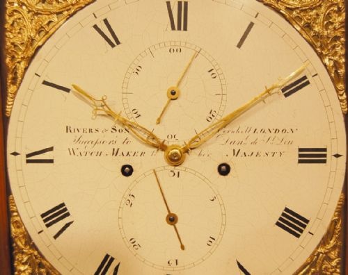 RIVERS AND SONS LONDON 1810 GRANDFATHER CLOCK - ADDITIONAL PHOTO 1