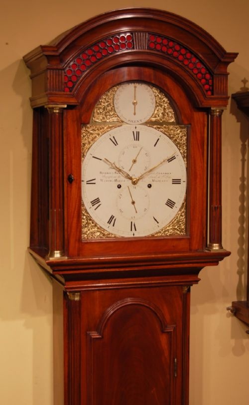 RIVERS AND SONS LONDON 1810 GRANDFATHER CLOCK - ADDITIONAL PHOTO 5