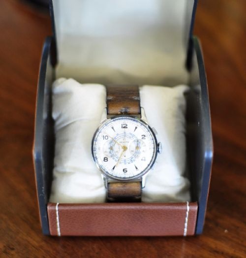 ZENITH CHRONOGRAPH WRIST WATCH - ADDITIONAL PHOTO 1