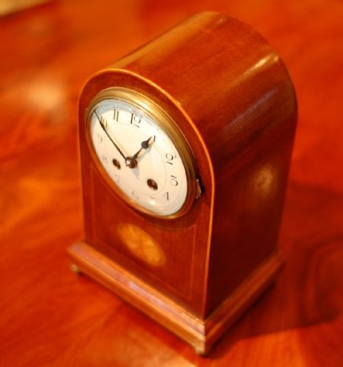 FRENCH DOME TOP MANTEL CLOCK - ADDITIONAL PHOTO 1