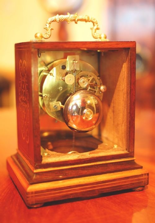 BAZELAIRE A PARIS MANTEL CLOCK - ADDITIONAL PHOTO 1