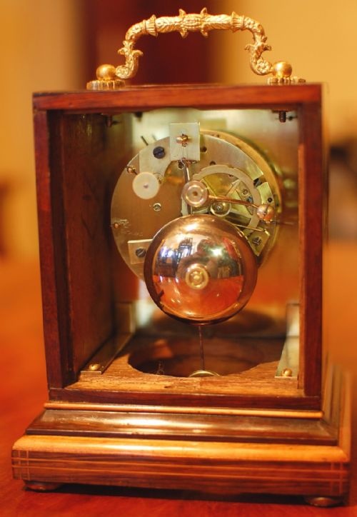 BAZELAIRE A PARIS MANTEL CLOCK - ADDITIONAL PHOTO 2