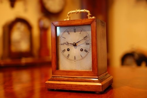 BAZELAIRE A PARIS MANTEL CLOCK - ADDITIONAL PHOTO 4