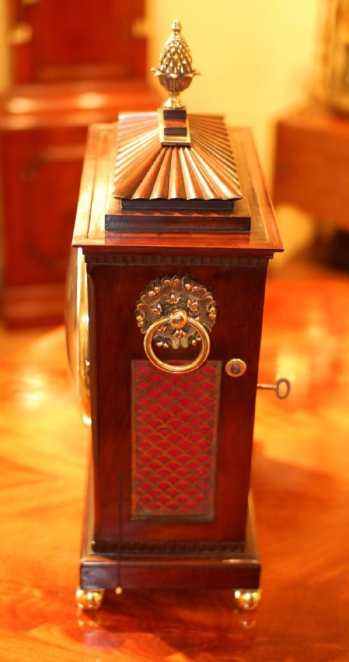 JAMES MCCABE ROYAL EXCHANGE BRACKET CLOCK - ADDITIONAL PHOTO 1