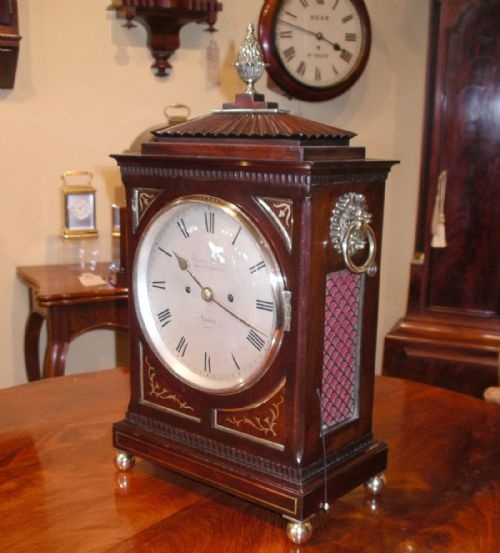 JAMES MCCABE ROYAL EXCHANGE BRACKET CLOCK - ADDITIONAL PHOTO 3