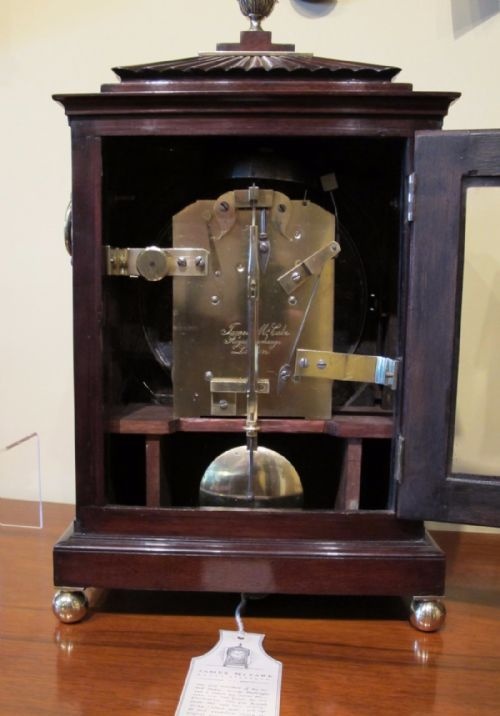 JAMES MCCABE ROYAL EXCHANGE BRACKET CLOCK - ADDITIONAL PHOTO 8