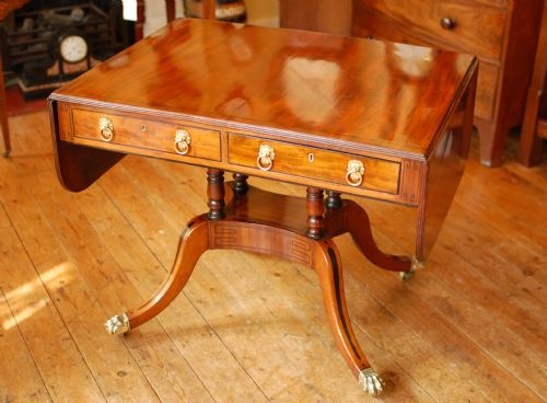 regency sofa table - CATEGORY: ANTIQUE TABLES - DATED 19TH CENTURY