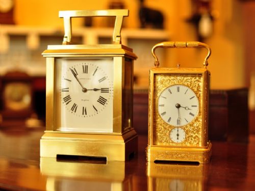 GIANT CARRIAGE CLOCK BY LAWSON SON OF BRIGHTON - ADDITIONAL PHOTO 1