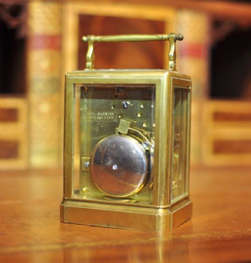 CARRIAGE CLOCK BY PAUL GARNIER SERIES 1 - ADDITIONAL PHOTO 1