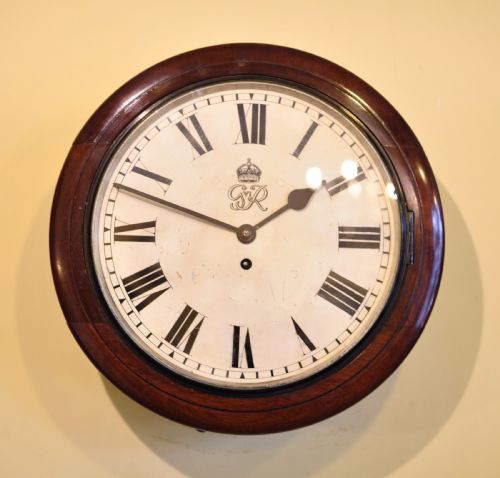 12 DIAL SCHOOL OFFICE OR STATION CLOCK - ADDITIONAL PHOTO 1