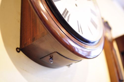 12 DIAL SCHOOL OFFICE OR STATION CLOCK - ADDITIONAL PHOTO 3