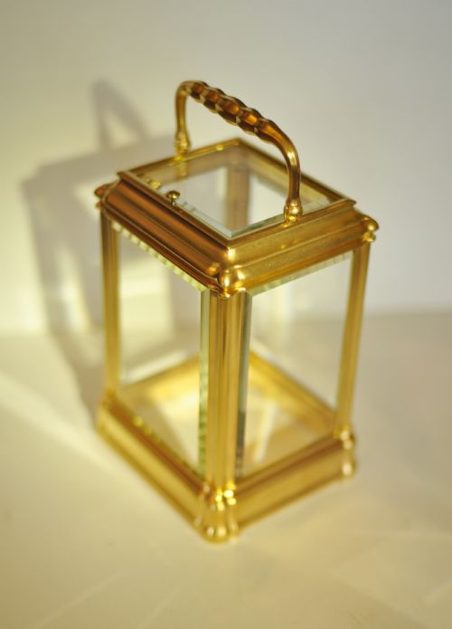 CARRIAGE CLOCK FOR ASPREY AND BY HENRI JACOT GRANDE SONNERIE STRIKE - ADDITIONAL PHOTO 5