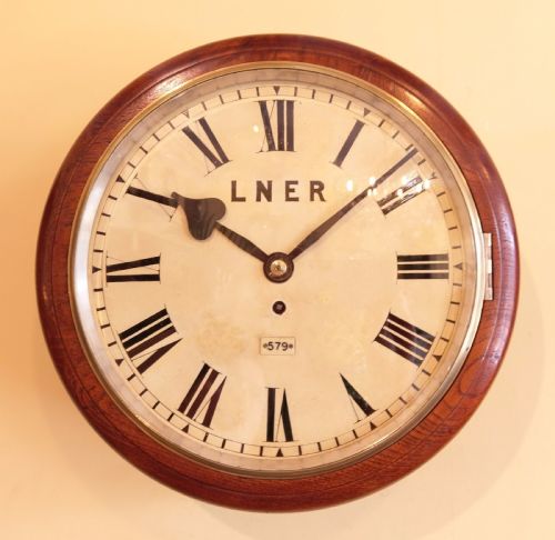 station clock lner stratford - CATEGORY: ANTIQUE CLOCKS - DATED 1890