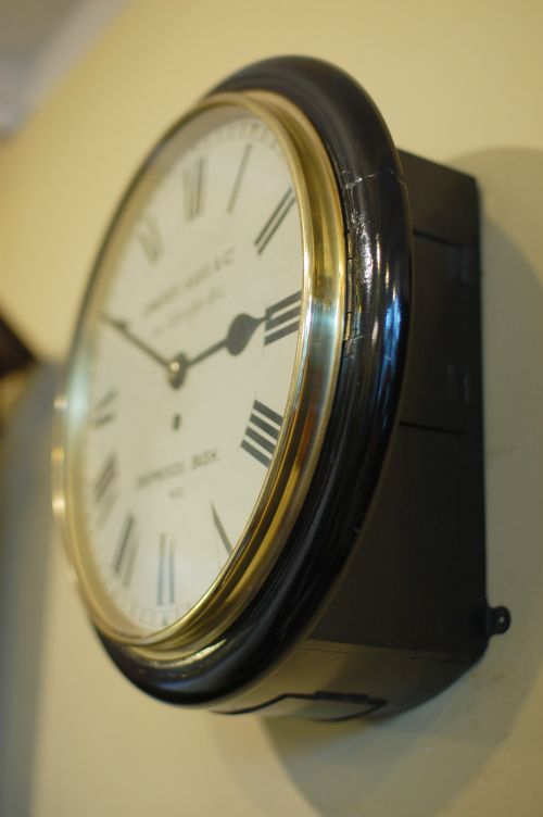 CAMERER KUSS SCHOOL CLOCK CIRCA 1870 - ADDITIONAL PHOTO 3