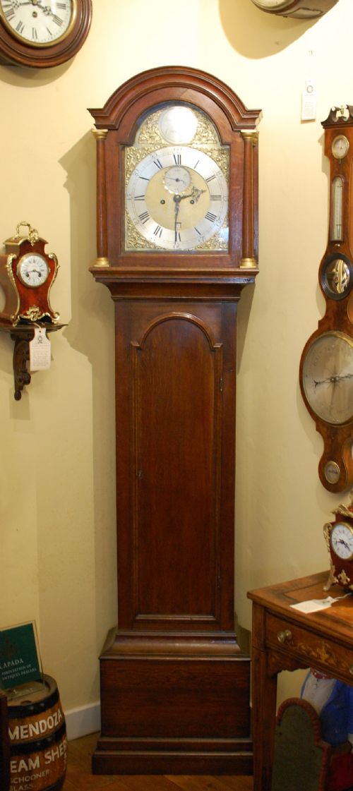 henry hunsdon chelmford longcase - CATEGORY: ANTIQUE CLOCKS - DATED 1800