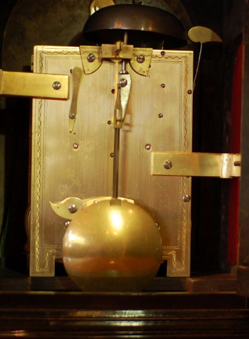 JAMES BROWN PORTSEA BRACKET CLOCK - ADDITIONAL PHOTO 6