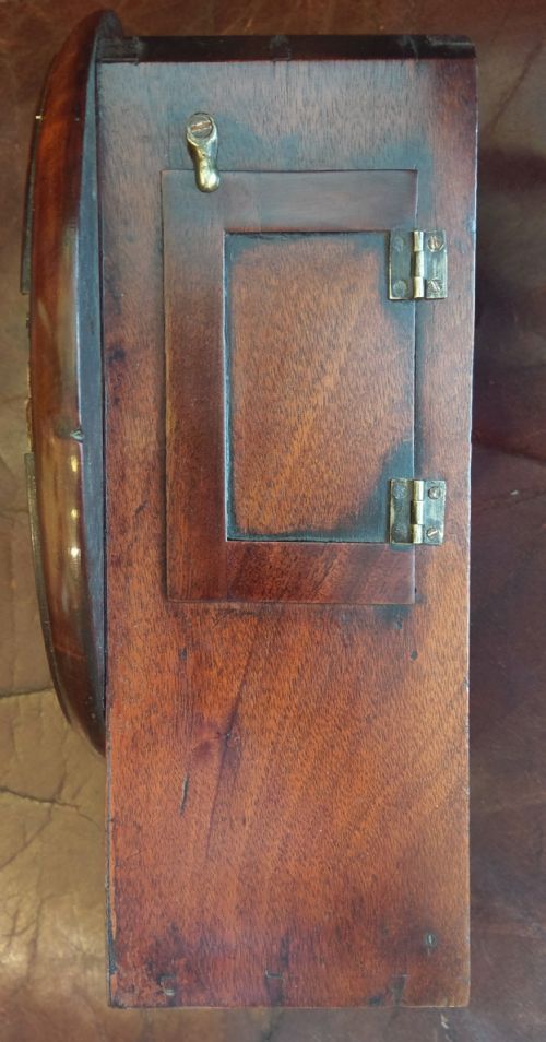 RARE 8 INCH CONVEX DIAL CLOCK - ADDITIONAL PHOTO 1