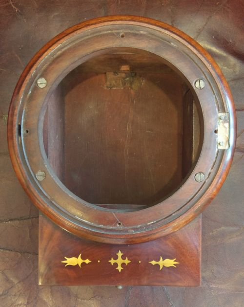 RARE 8 INCH CONVEX DIAL CLOCK - ADDITIONAL PHOTO 3