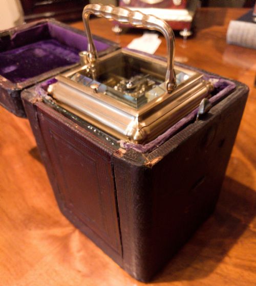 HENRI JACOT PETITE SON' CARRIAGE CLOCK - ADDITIONAL PHOTO 2