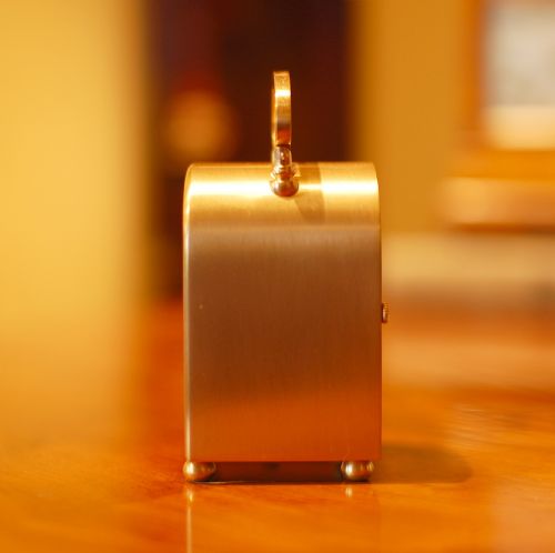 HUMP BACK CARRIAGE CLOCK - ADDITIONAL PHOTO 2