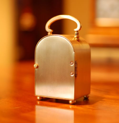 HUMP BACK CARRIAGE CLOCK - ADDITIONAL PHOTO 3