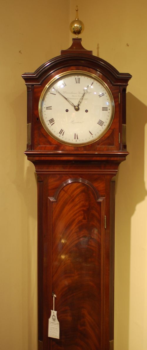 FINE REGENCY LONGCASE CLOCK - ADDITIONAL PHOTO 4